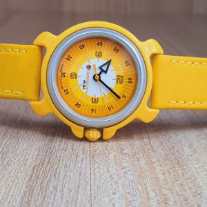 Flik Flak by SWATCH Kid’s Swiss Made Yellow Watch ETA1996