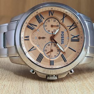 Fossil Men's Chronograph Stainless Steel 43mm Watch FS4989