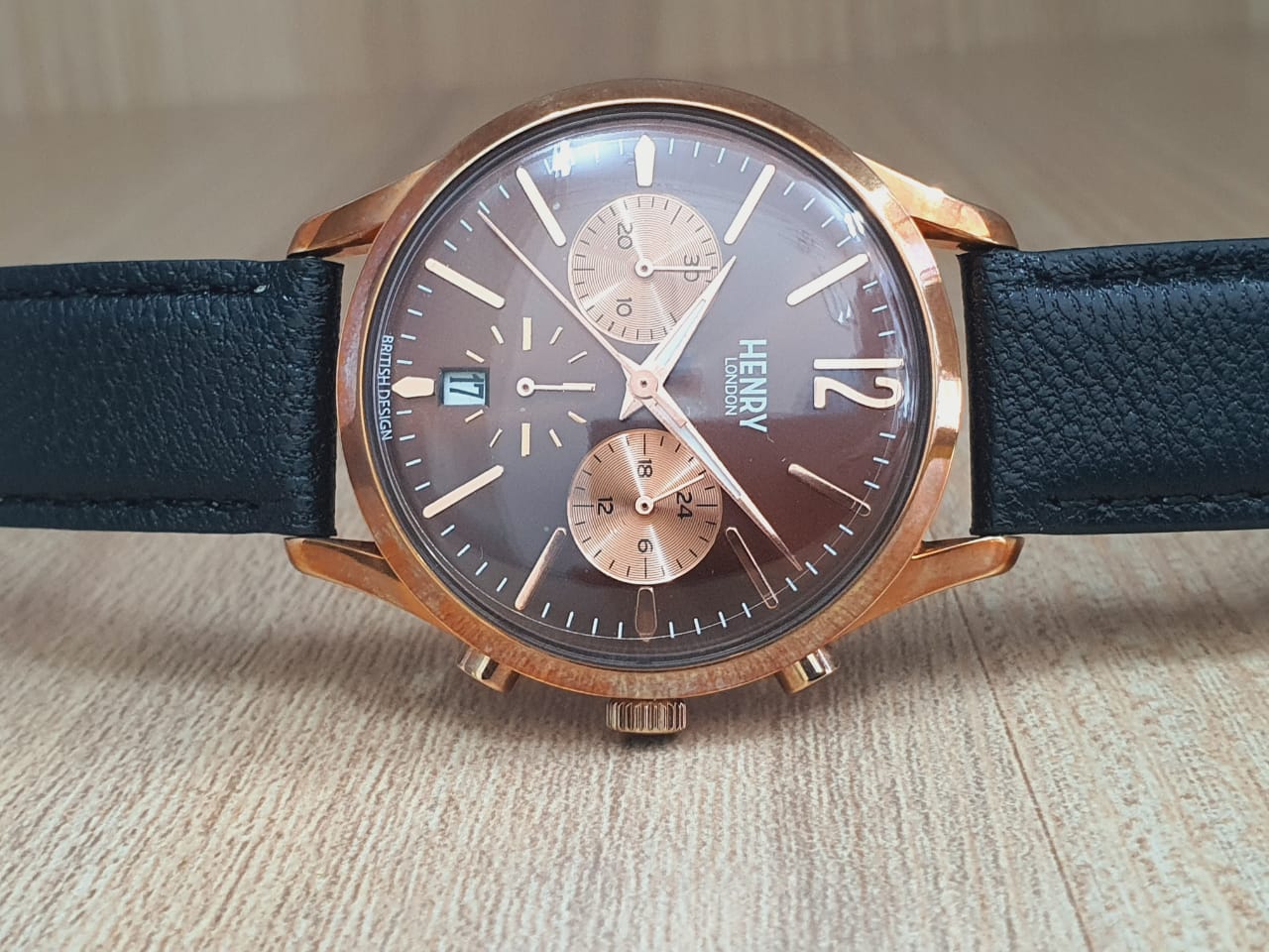 Henry London Men's/Unisex Quartz Chronograph Watch HL39-CS-0054