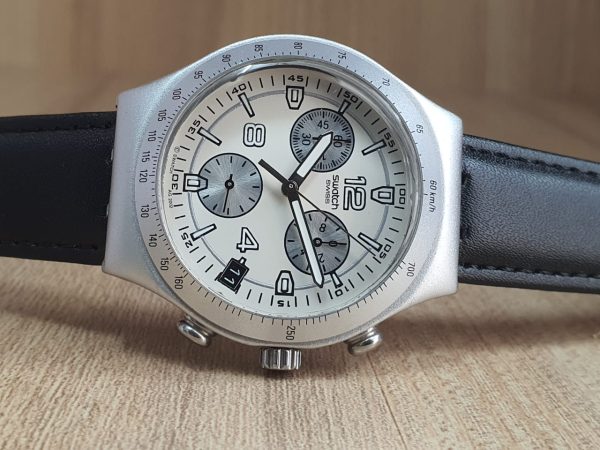 Swatch Men’s Swiss Made 40mm Watch YCS449G
