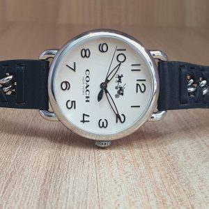 Coach Women’s Quartz Black Leather 36mm Watch 14502272