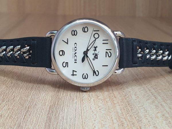 Coach Women’s Quartz Black Leather 36mm Watch 14502272