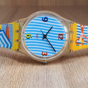 Swatch Women’s/Girl’s Swiss Made Quartz Multi Color 34mm Watch G2S35
