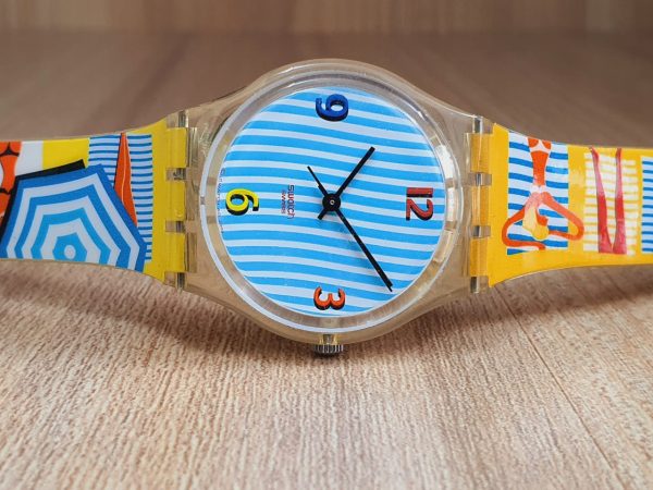 Swatch Women’s/Girl’s Swiss Made Quartz Multi Color 34mm Watch G2S35