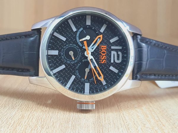 Hugo Boss Orange Men’s Leather Strap Wrist watch 1513238