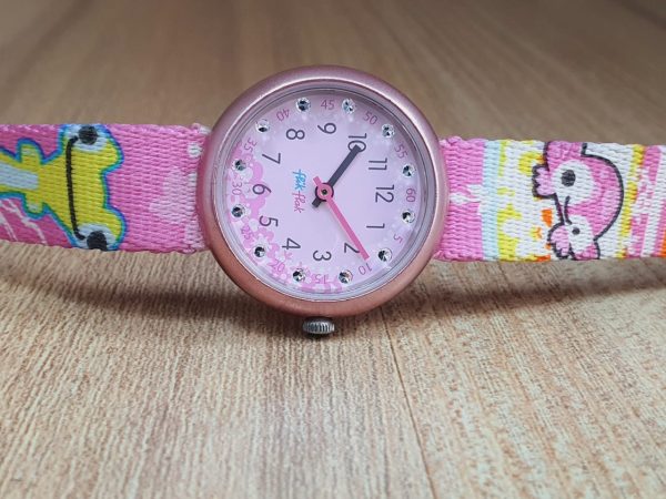 Flik Flak by SWATCH Kid’s Swiss Made Pink Dial Watch