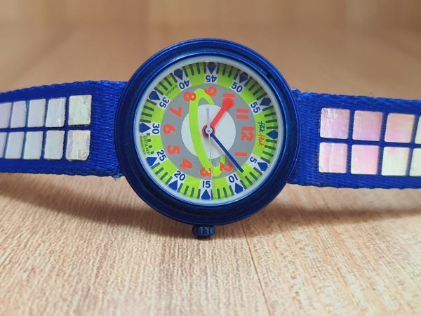 Flik Flak by SWATCH Kid’s Swiss Made Multi Color Dial 32mm Watch ETA1917