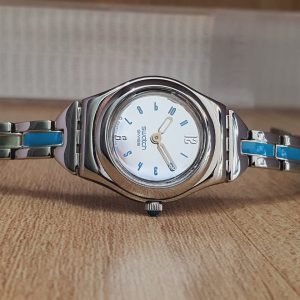 Swatch Women’s Swiss Made Silver Dial Watch YSS158G