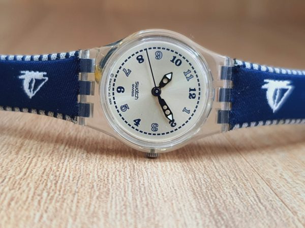 Swatch Women’s Swiss Made Quartz Off White Dial Watch