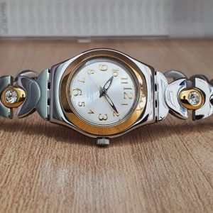 Swatch Women’s Swiss Made Silver Dial Watch 140380