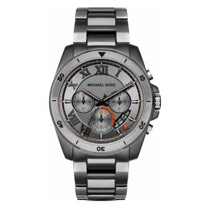 Michael Kors Men’s Chronograph Stainless Steel Grey Dial 44mm Watch MK8465
