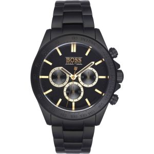 Hugo Boss Men’s Chronograph Quartz Stainless Steel Black Watch 1513278
