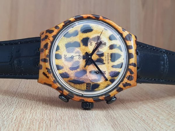 Swatch Men’s Chronograph Quartz Swiss Made Watch YCB4027AG