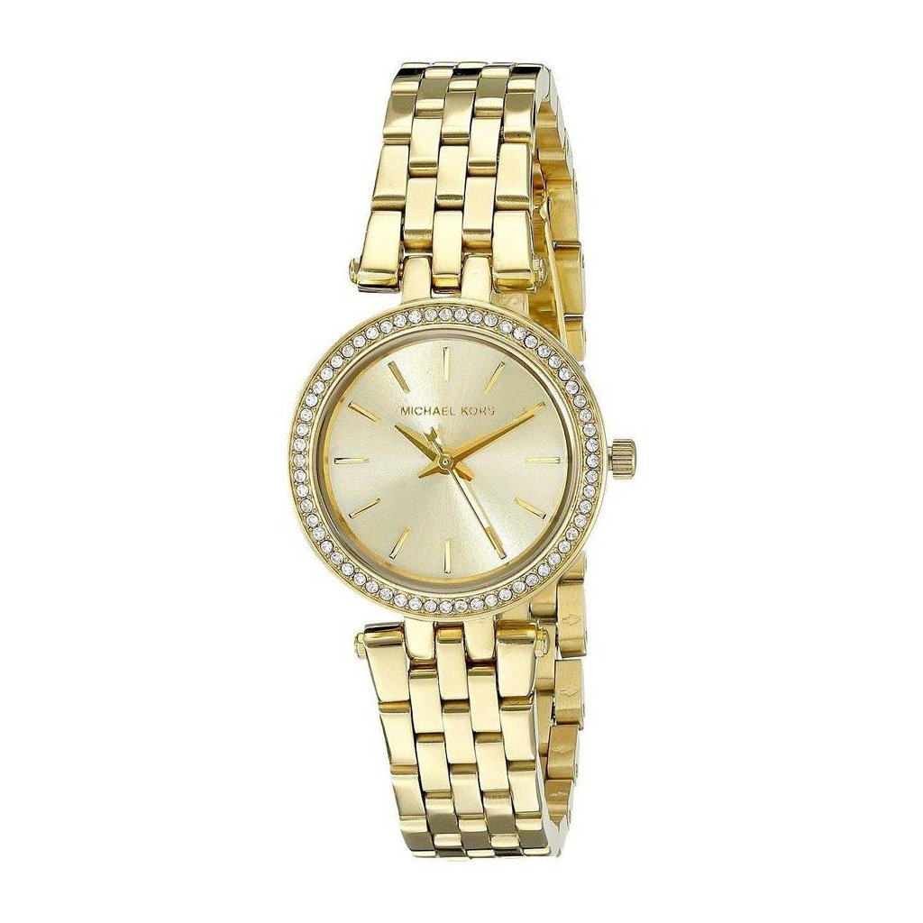 Michael Kors Women’s Quartz Gold Tone Stainless Steel 33mm Watch MK3430 ...