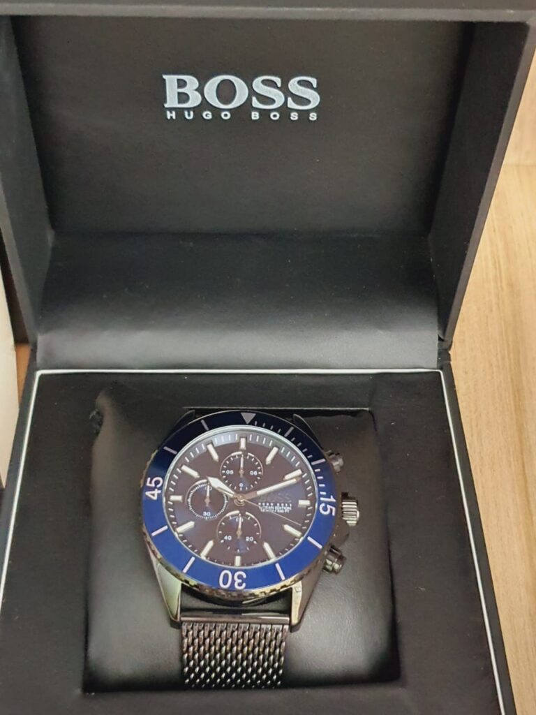 Hugo Boss Men’s Chronograph Quartz Stainless Steel Strap 48mm Watch ...