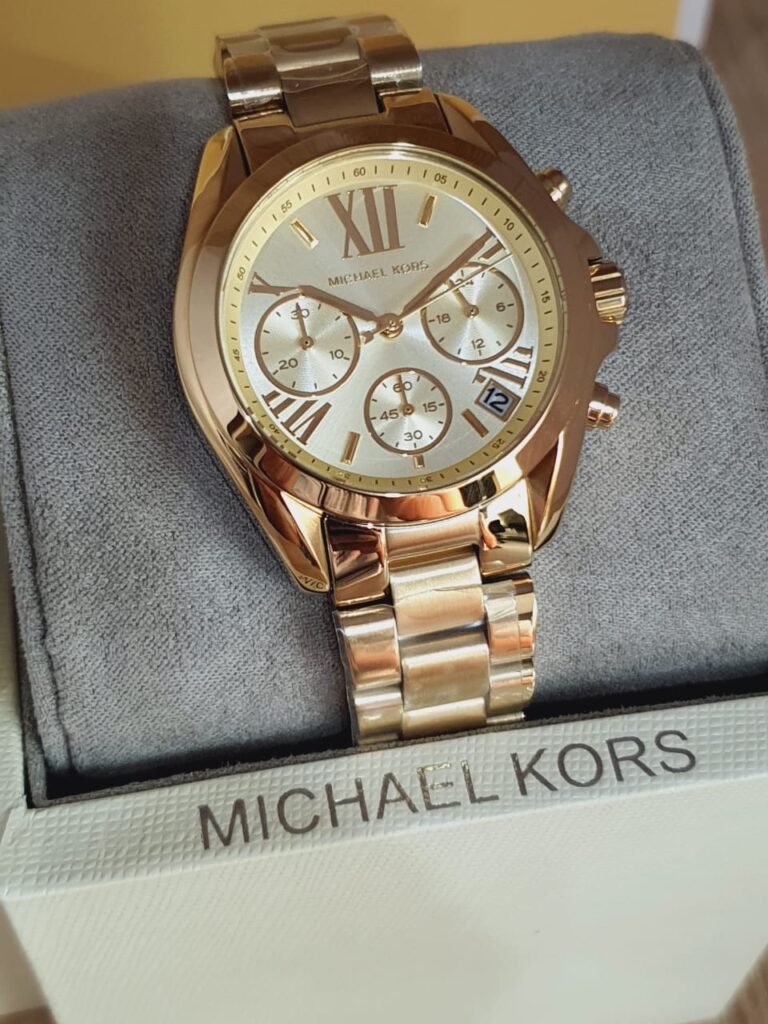 Michael Kors Women’s Quartz Stainless Steel Gold 35mm Watch MK5798 ...