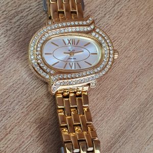 New Fande Women's Quartz Swiss Made Stainless Steel Gold 36mm Watch ...