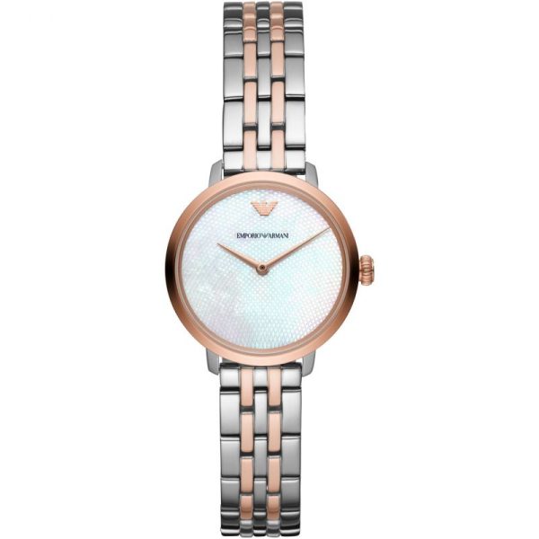 Emporio Armani Women’s Stainless Steel Mother of Pearl Dial 32mm Watch AR11157
