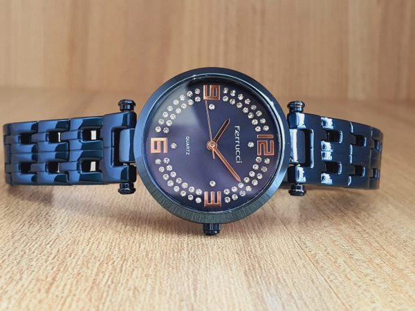Ferrucci Women’s Quartz Stainless Steel Blue 34mm Watch 001445A