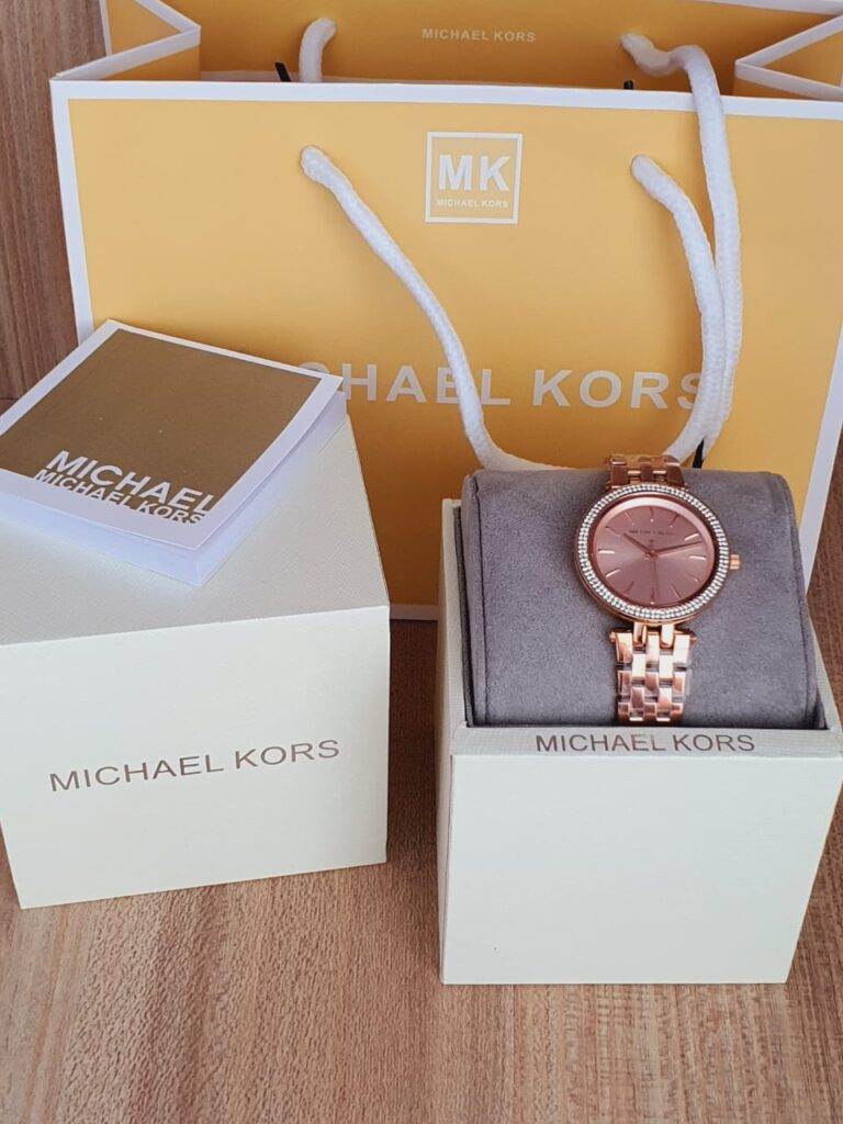 Michael Kors Women's Quartz Rose Stainless Steel 33mm Watch MK3431 ...