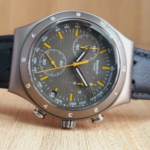 Swatch Men's Chronograph Quartz Swiss Made Watch YCT4000AG