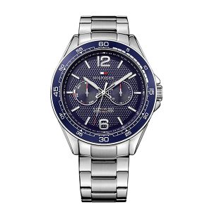 Tommy Hilfiger Men’s Quartz Stainless Steel Blue Dial 46mm Watch 1791366