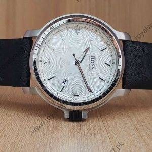 Hugo Boss Men’s Quartz Leather Strap 41mm Watch HB.25.1.14.2035
