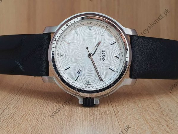 Hugo Boss Men’s Quartz Leather Strap 41mm Watch HB.25.1.14.2035
