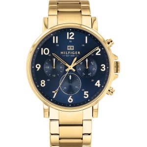 Tommy Hilfiger Men’s Quartz Stainless Steel Blue Dial 45mm Watch 1710384