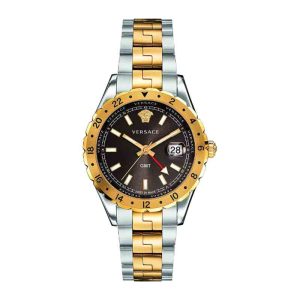 Versace Men’s Quartz Swiss Made Stainless Steel Brown Dial 42mm Watch V11040015
