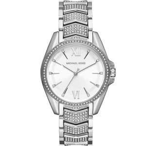 Michael Kors Women’s Quartz Stainless Steel White Dial 38mm Watch MK6687