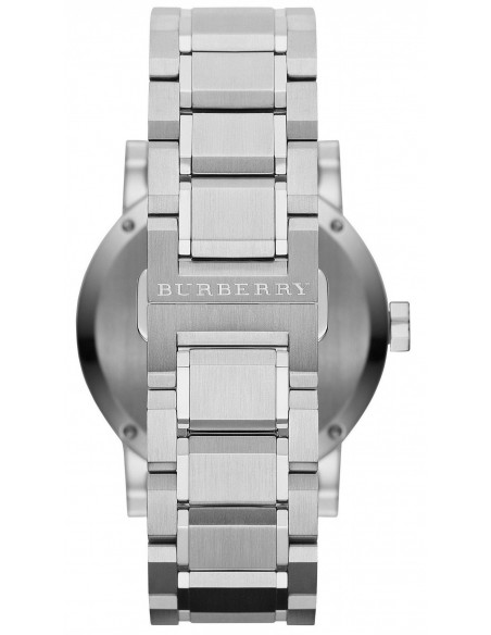 Burberry Men's Swiss Made Stainless Steel Dark Grey Dial 42mm Watch BU9901  