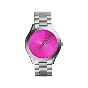 Michael Kors Women’s Quartz Stainless Steel Pink Dial 41mm Watch MK3291