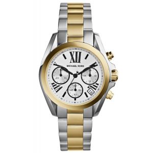 Michael Kors Women’s Quartz Stainless Steel White Dial 37mm Watch MK5912