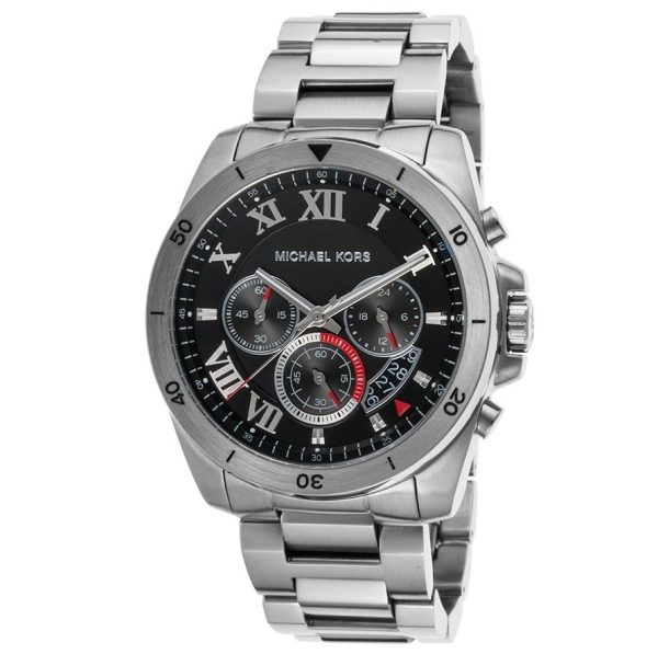 Michael Kors Men's Quartz Stainless Steel Silver Tone Watch MK8438