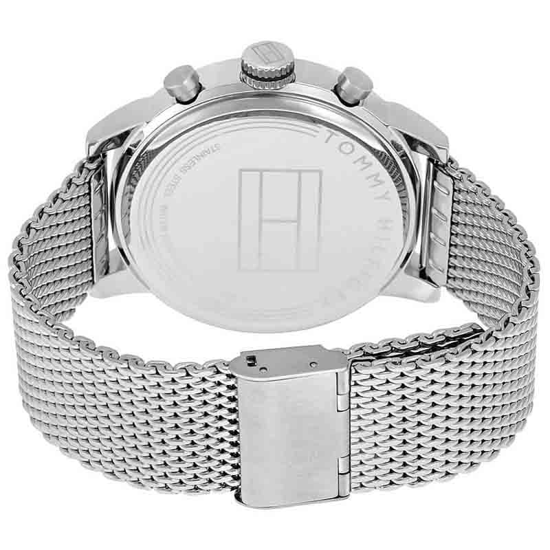 Tommy Hilfiger Men’s Quartz Stainless Steel White Dial 46mm Watch ...