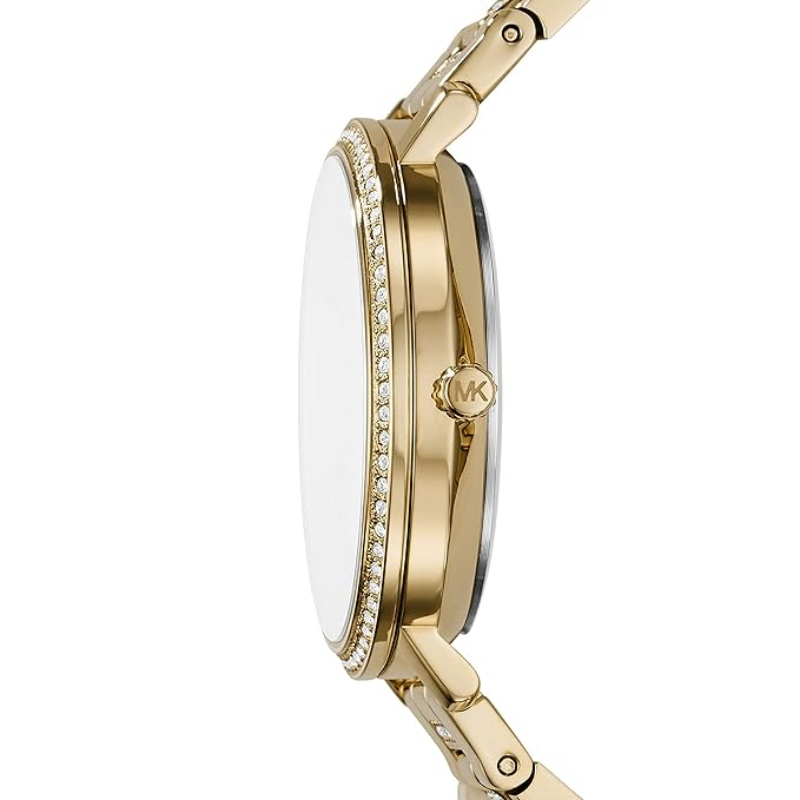Michael Kors Women’s Quartz Stainless Steel Gold Dial 38mm Watch MK3811 - Image 2