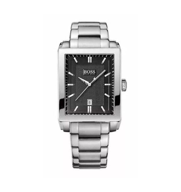 Hugo Boss Men’s Quartz Stainless Steel Black Dial 34mm Watch 1512773