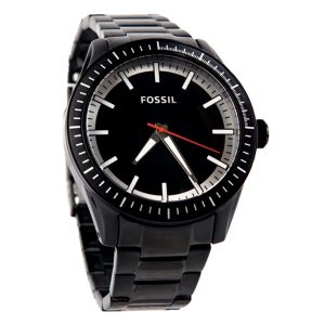 Fossil Men’s Quartz Stainless Steel Black Dial 44mm Watch BQ1268