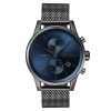 Hugo Boss Men’s Quartz Stainless Steel Blue Dial 41mm Watch 1513677