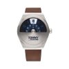 Tommy Hilfiger Men’s Quartz Leather Strap Blue Dial 42mm Watch 1791772