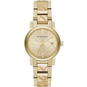 Burberry Ladies Swiss Made Gold-Tone Stainless Steel 34mm Watch BU9145