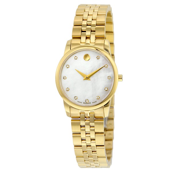 Movado pearl clearance watch