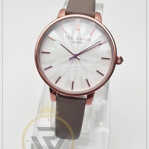 Ted Baker Women Quartz Leather Strap Mother of Pearl Dial 38mm Watch TE50272005