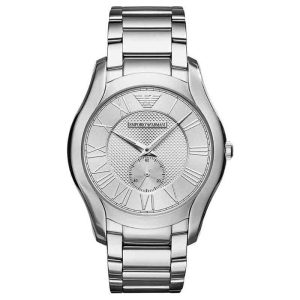 Emporio Armani Men’s Stainless Steel Silver Dial 42mm Watch AR11084