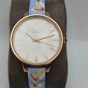 Ted Baker Women’s Quartz Leather Strap Mother of Pearl Dial 36mm Watch TED0372A-02