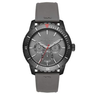 Michael Kors Men's Quartz Silicone Strap Black Dial 39mm Watch MK7164