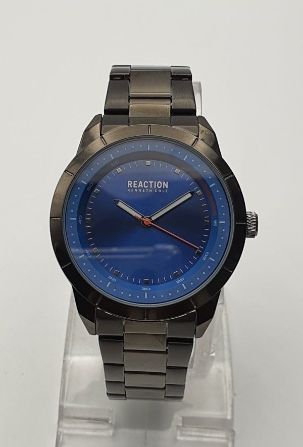 Reaction Kenneth Cole New York Men’s Stainless Steel Blue Dial 44mm Watch KCR5027
