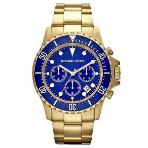 Michael Kors Men’s Stainless Steel Blue Dial 45mm Watch MK8267