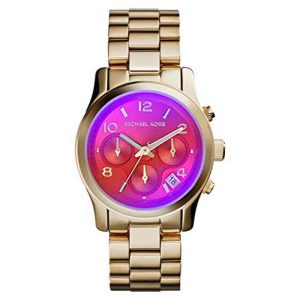 Michael Kors Women’s Quartz Stainless Steel Pink Dial 38mm Watch MK5939